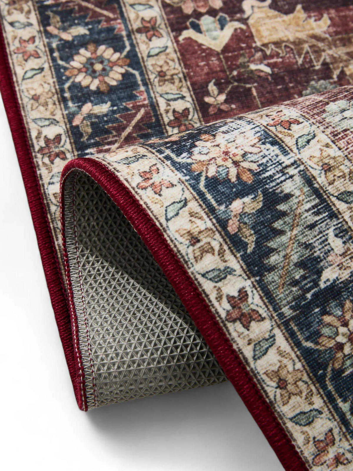 VINTAGE-TEPPICH George waschbar 140x200 cm - Multicolor, Kunststoff (140/200cm) - benuta