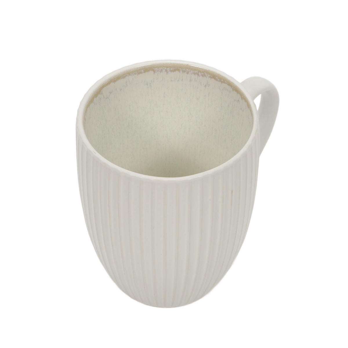 TASSE für Kaffee oder Tee Essence Grau 400 ml 9,5/9,5/10,5 cm - Grau, Keramik (0.4L) - Siaki