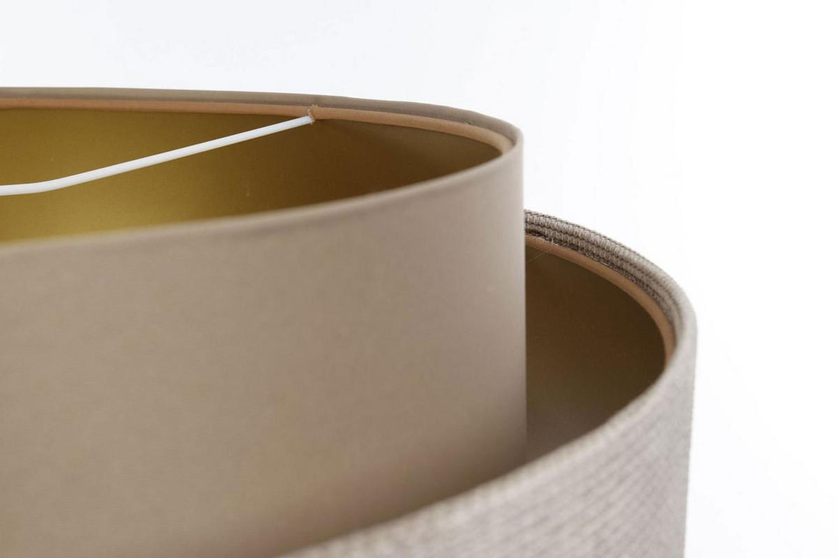HÄNGELEUCHTE Gold 60/25 cm - Goldfarben, Kunststoff (60/1/25cm) - ONZENO