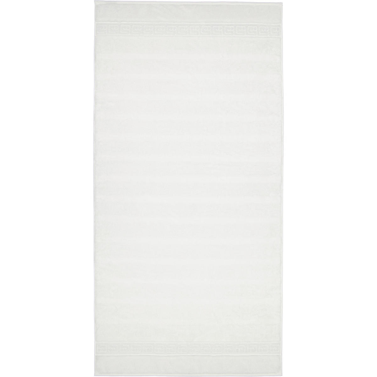 HANDTÜCHER NOBLESSE UNI 1001 WEISS - 600 - Weiß, Textil (80/160cm) - Cawö