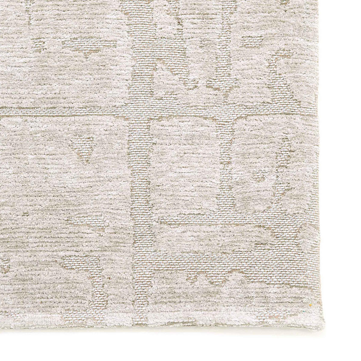 TEPPICH Dry Beige Structures Baobab 80/150 cm - Beige, Textil (80/150cm) - Louis De Poortere