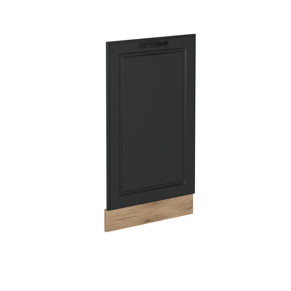 DISKMASKINENS FRONTPANEL R-Line Antracit hus på landet 45 cm utan bänkskiva Antracit, Honungsek 81.8/45/1.6 cm