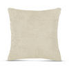 KISSENHÜLLE Chenille Cross 60 cm x 60 cm in Offwhite - Currygelb, Textil (60/60cm) - Bestlivings