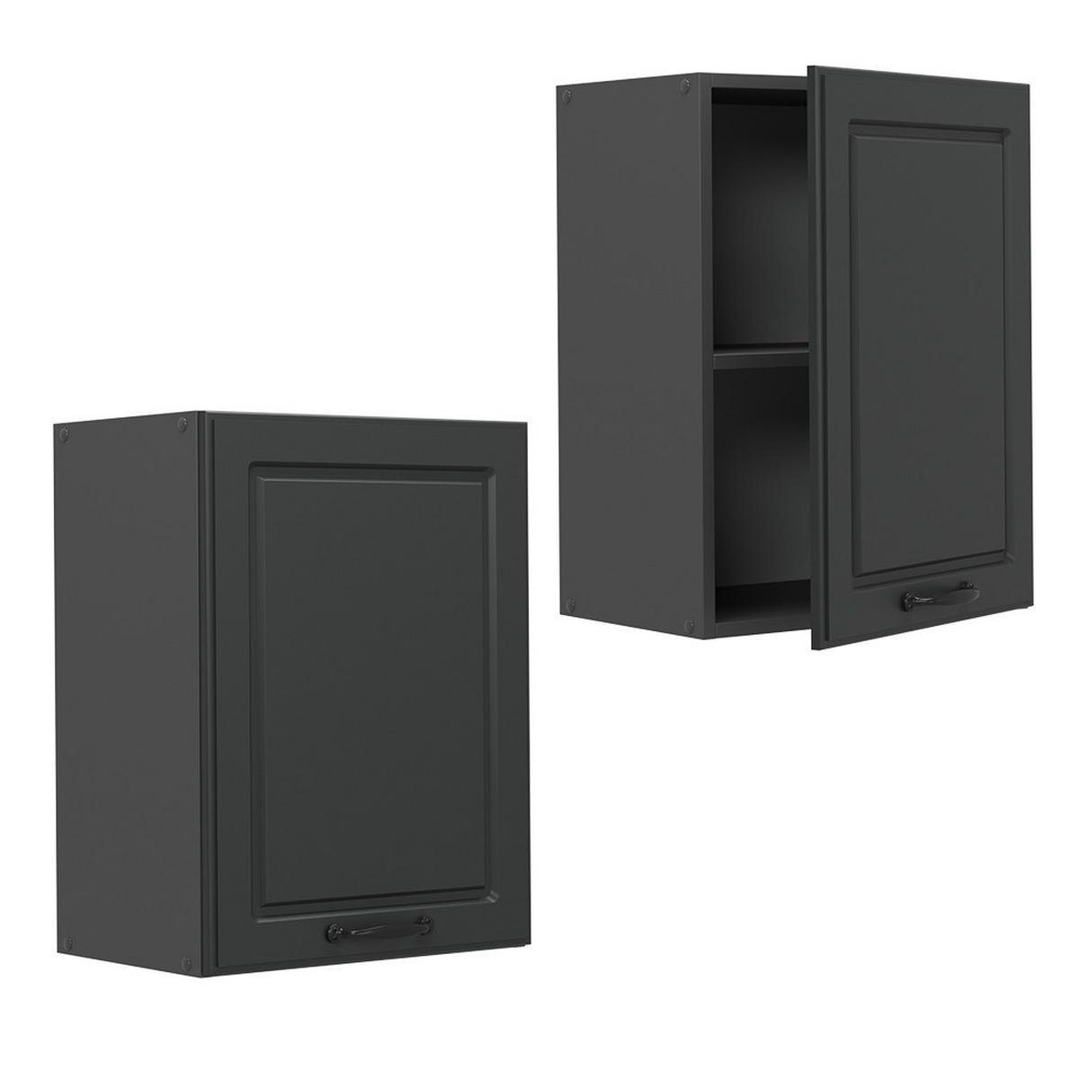 HÄNGESCHRANK R-Line Anthrazit Landhaus 45 cm - Anthrazit, Holzwerkstoff (45/60/31cm) - Vicco