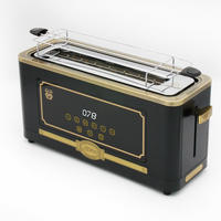 TOASTER T 4000 Em, Anthrazit, 6 verschiedene Toaststufen - Anthrazit, Metall (38.5/18.5/13.1cm) - Kaiser Küchengeräte