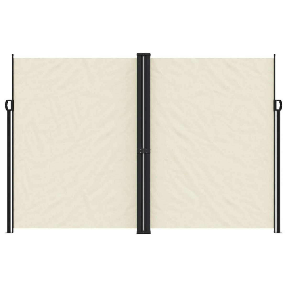 SEITENMARKISE Ausziehbar Creme 220x1000 cm - Creme, Textil (1000/220/1000cm) - furnicato