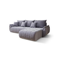 ECKSOFA mit Schlaffunktion TOKYO R Monolith 70 Rechts - Grau, Textil (280/185cm) - Bedante