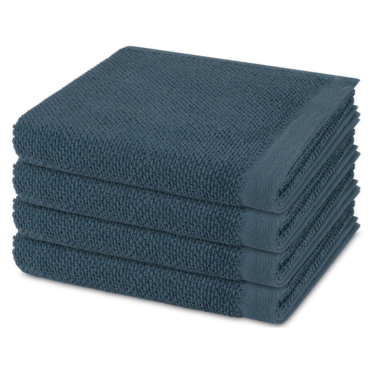 HANDTUCH Bliss 4er-Set - Hellblau, Textil (50/100cm) - MÖVE