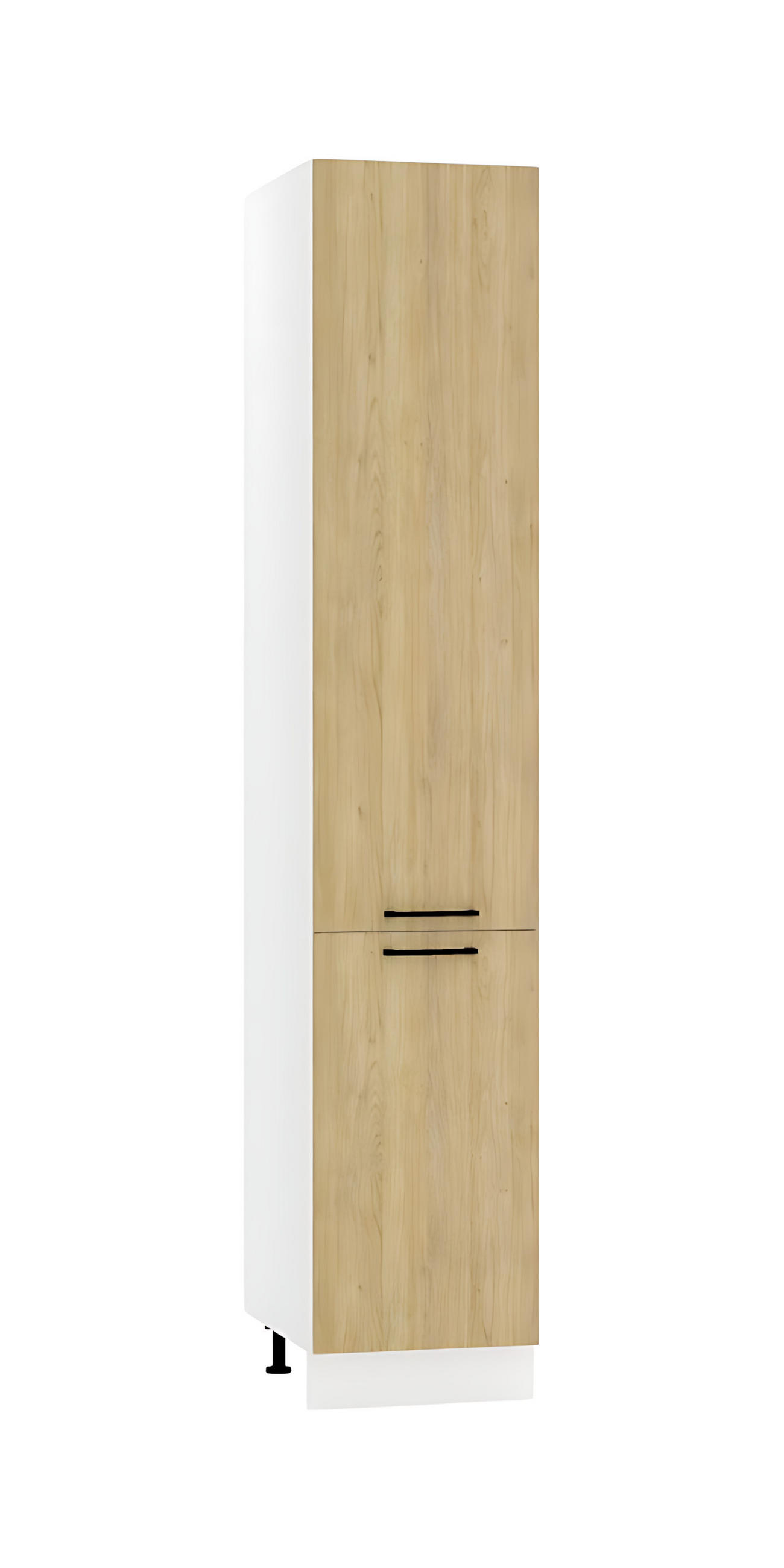 HOCHSCHRANK D40SŁ P/L - Dnoria - Praktische Aufbewahrungseinheit - Eiche Artisan, Holz/Metall (40/213.3/56cm) - ROYAL24_MARKT