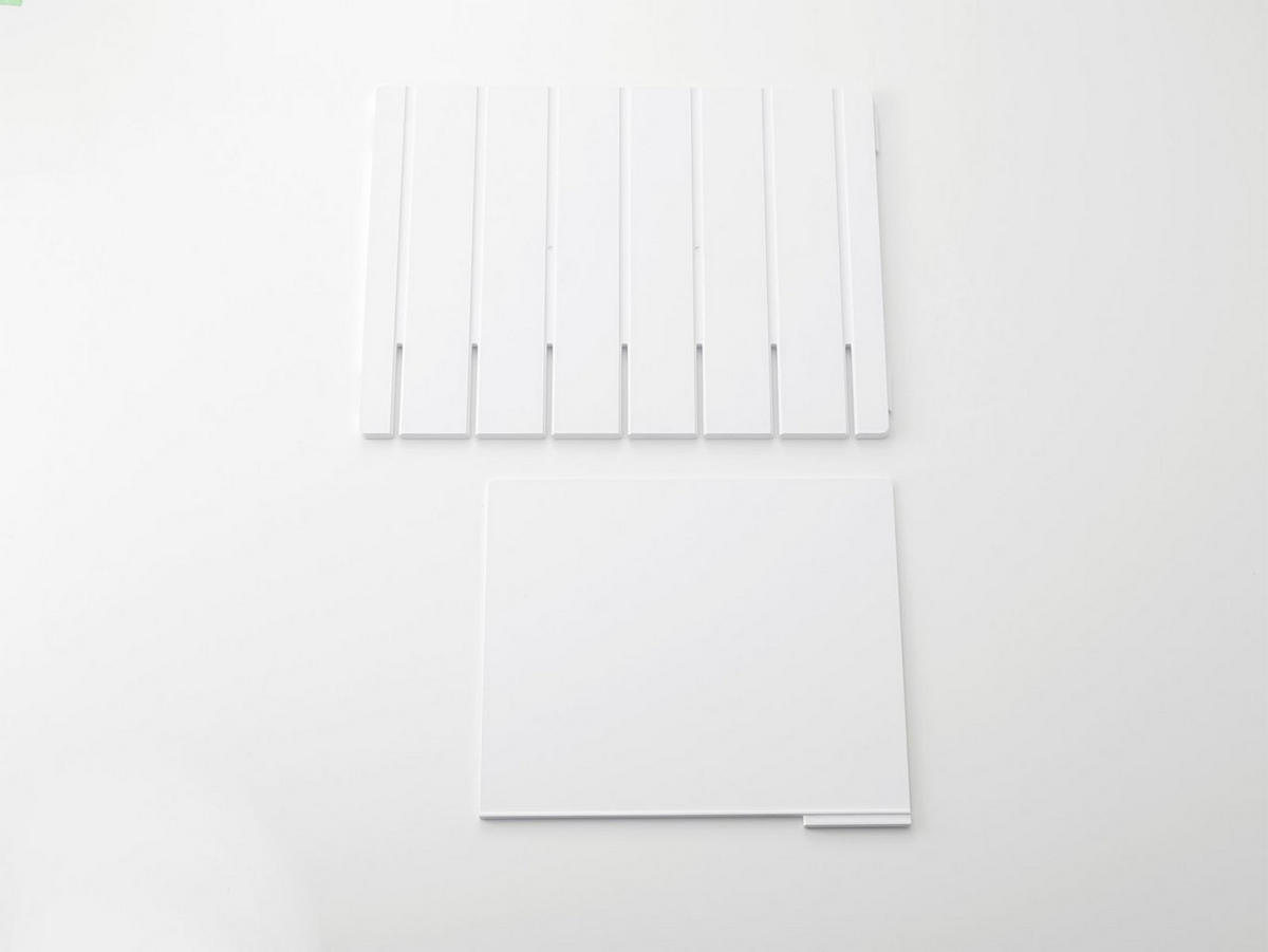 TASCHEN-ORGANIZER Smart weiß 31/21/24 cm (2er Set) - Weiß, Kunststoff (31/21/24cm) - Yamazaki