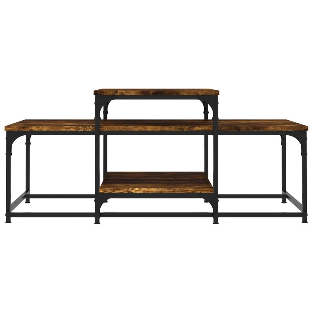 COUCHTISCH Räuchereiche 102x60x45 cm Holzwerkstoff - Braun, Holzwerkstoff (102/60/45cm) - furnicato