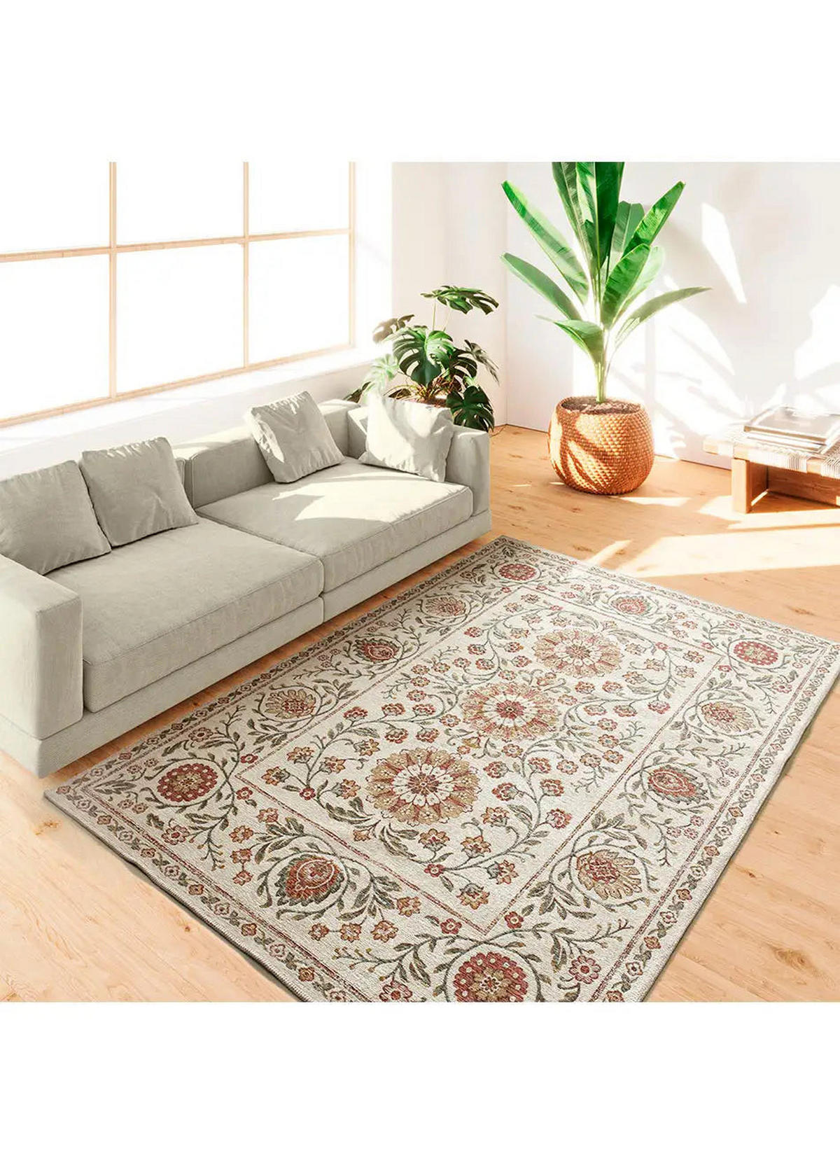 IN- & OUTDOOR-TEPPICH Mehrfarbig Lua 120/170 cm - Multicolor, Textil (120/170cm) - Atticgo