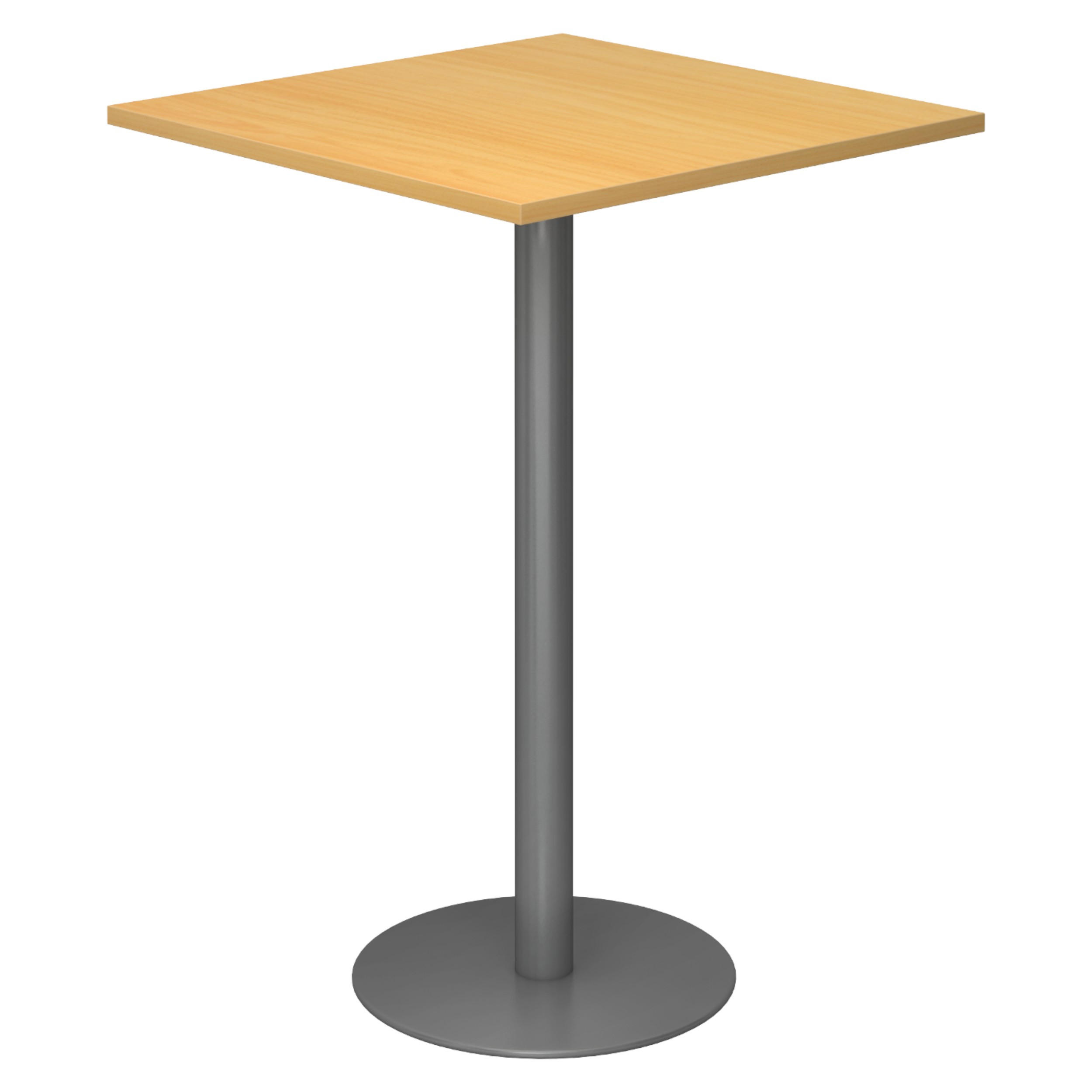 bümö Stehtisch Buche, Graphit 80x111.6x80 cm
