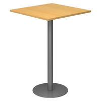 STEHTISCH eckig STH 80/80/111,6 cm in Buchefarben/Graphitfarben - Buchefarben/Graphitfarben, Holzwerkstoff (80/80/111.6cm) - bümö