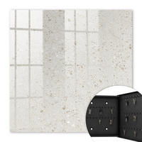 SCHLÜSSELBOX Schwarz 30x30 cm- Türöffnung nach rechts - Beige Stein - Beige, Metall (30/30/5cm) - TULUP