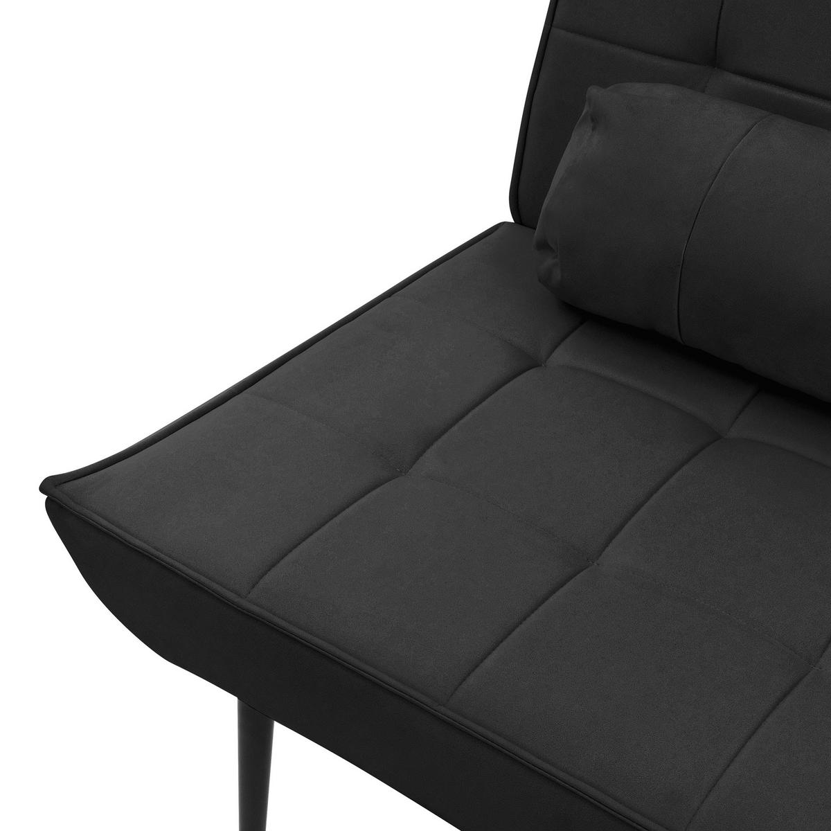 RELAXSESSEL Schwarz - Schwarz, Metall (97/100/79cm) - ML-DESIGN