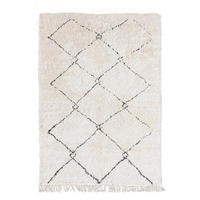 BERBERTEPPICH aus Ifran-Wolle beige - Beige, Naturmaterialien (250/350cm) - AFK Living