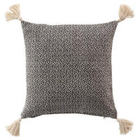 ZIERKISSEN Junon 40/40 cm - Grau, Naturmaterialien (40/40cm) - Douceur d´intérieur