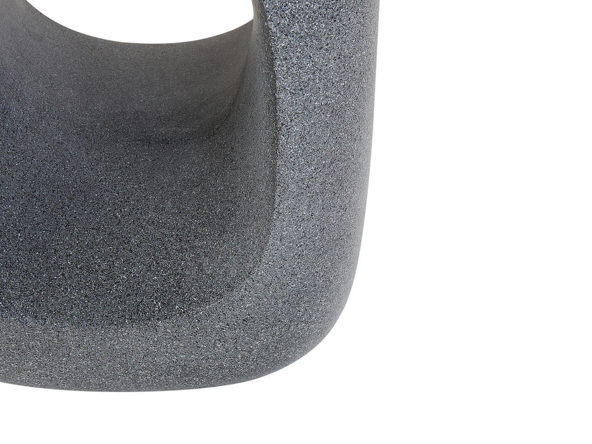 BEISTELLTISCH Beton Marmor Optik grau 33/33 cm Pelmo - Grau, Stein (33/33/45cm) - Beliani