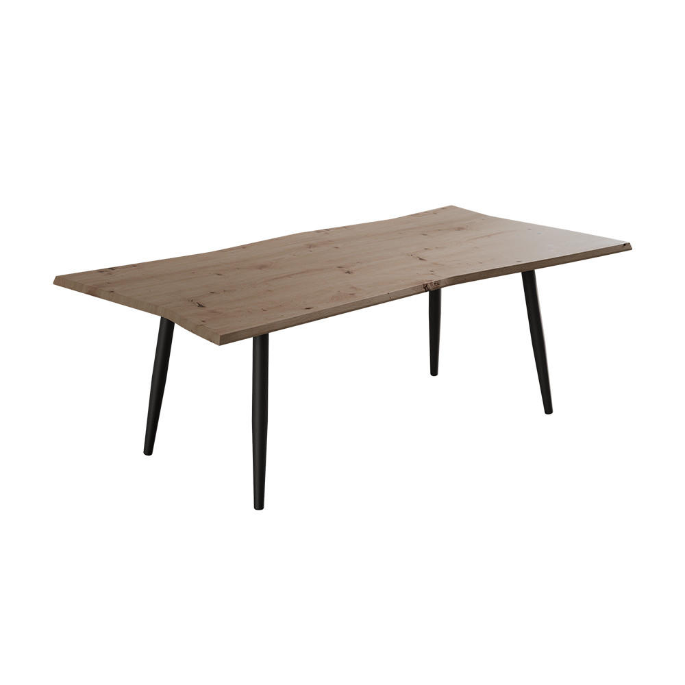 COUCHTISCH Yan Artisan 120 x 60 cm - Hellgrau, Holzwerkstoff (60/120/40cm) - Vicco