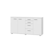 KOMMODE Weiß 138/74/34 - Weiß, Holzwerkstoff (138/74/34cm) - RAUMHIRSCH FURNITURE