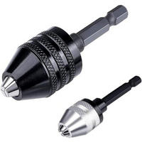 BOHRER – zweiteiliges Set, 0,3–6,5 mm und 6,35 mm (1/4 Zoll), Sechskantschaft - Schwarz, Metall (7.3/2.2/1cm) - DCA