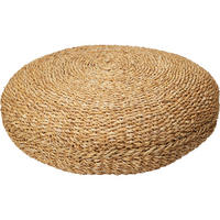 BODENKISSEN Ø 58 cm - Braun, Holz (58/58cm)