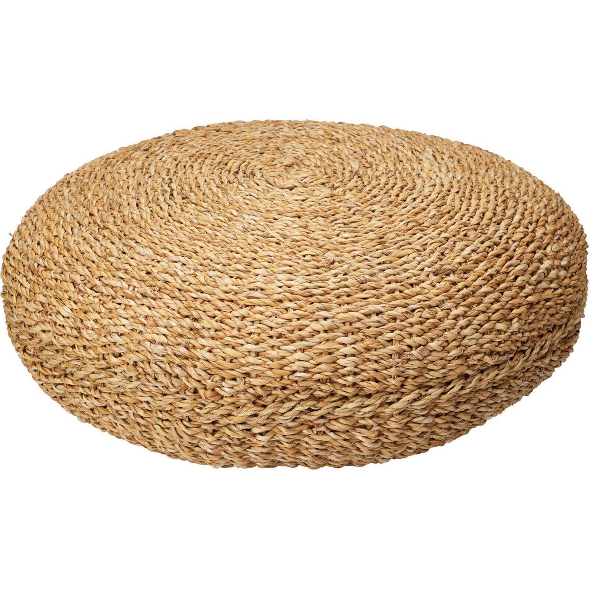 BODENKISSEN Ø 58 cm - Braun, Holz (58/58cm)