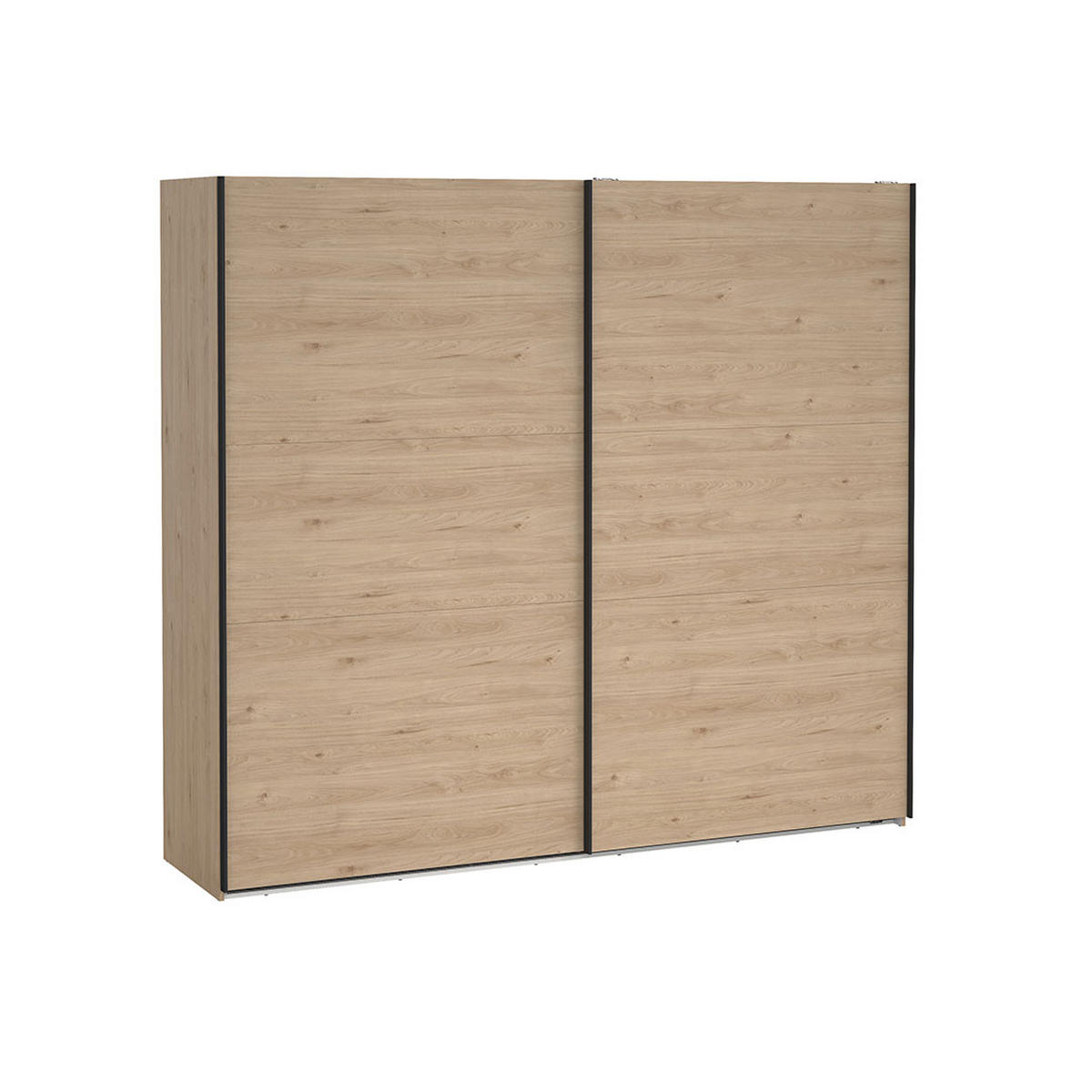 SCHIEBETÜRENSCHRANK, Como, Eiche, Holzwerkstoff, 244 x 67 x 221 cm - Eichefarben, Holzwerkstoff (244/221/67cm) - ebuy24