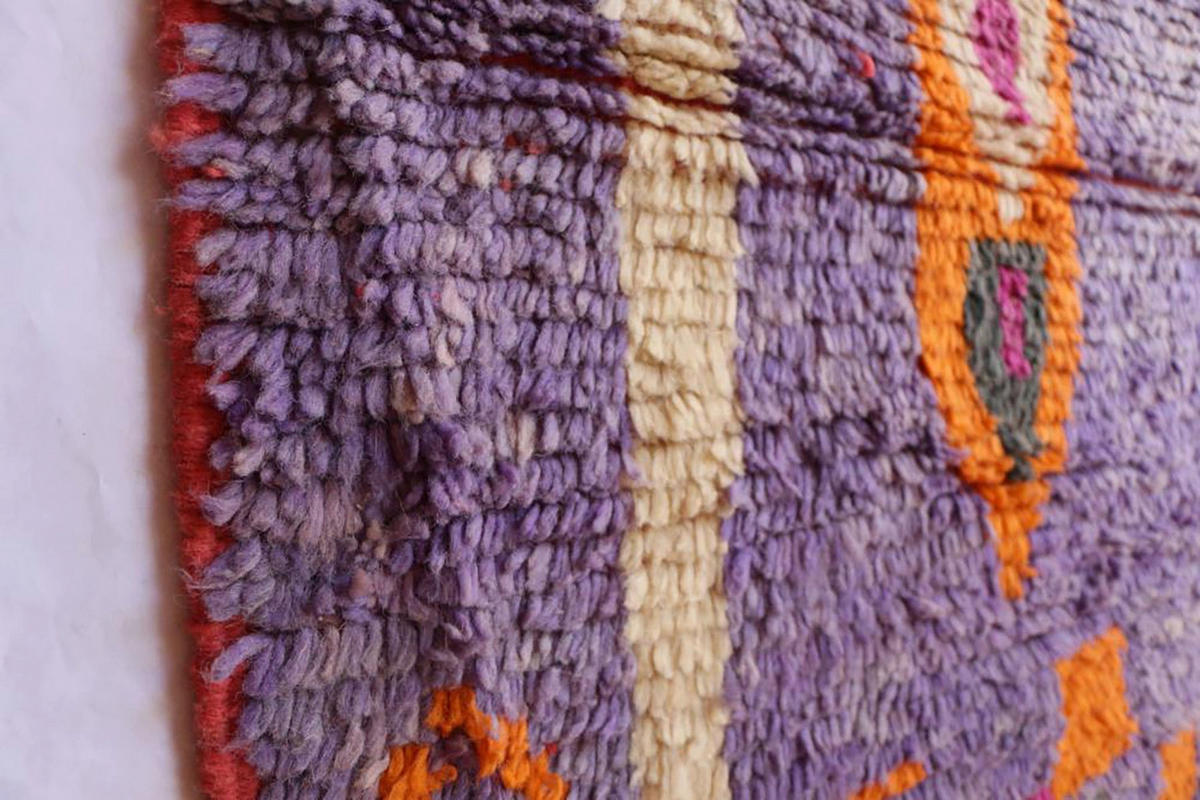 BERBERTEPPICH aus Marokko aus reiner Wolle 200x 300 cm - Multicolor, Naturmaterialien (200/300cm) - AFK Living