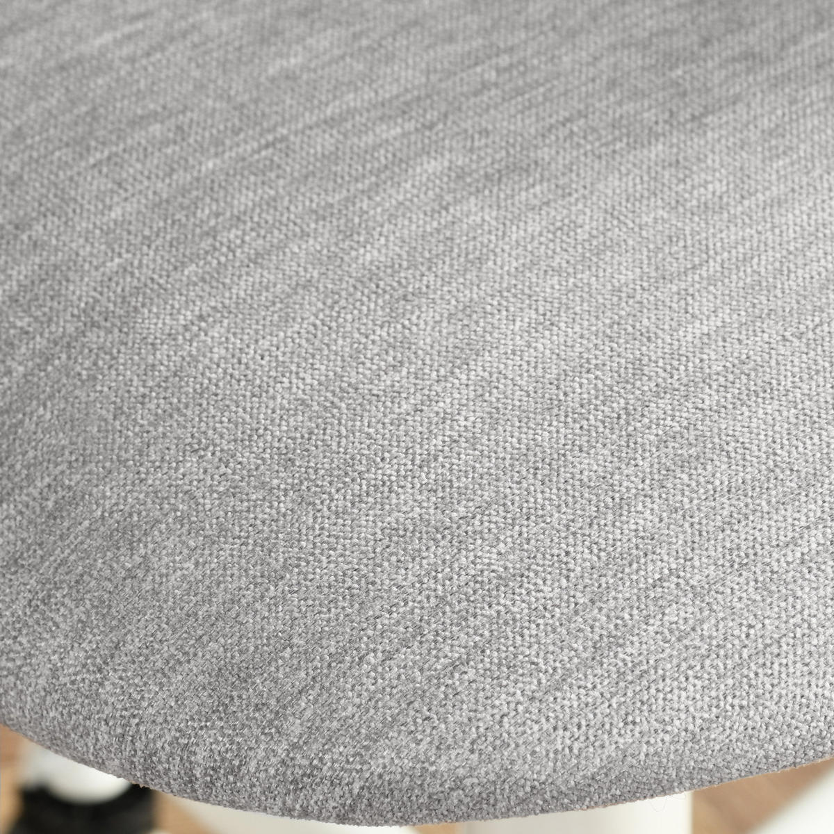 DREHSTUHL Grau - Weiß/Grau, Metall (38/85/39cm) - Urban Meuble