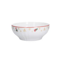 SCHÜSSEL Weiß 23/23/8 cm P022700020 - Weiß, Keramik (23cm) - La Porcellana Bianca 