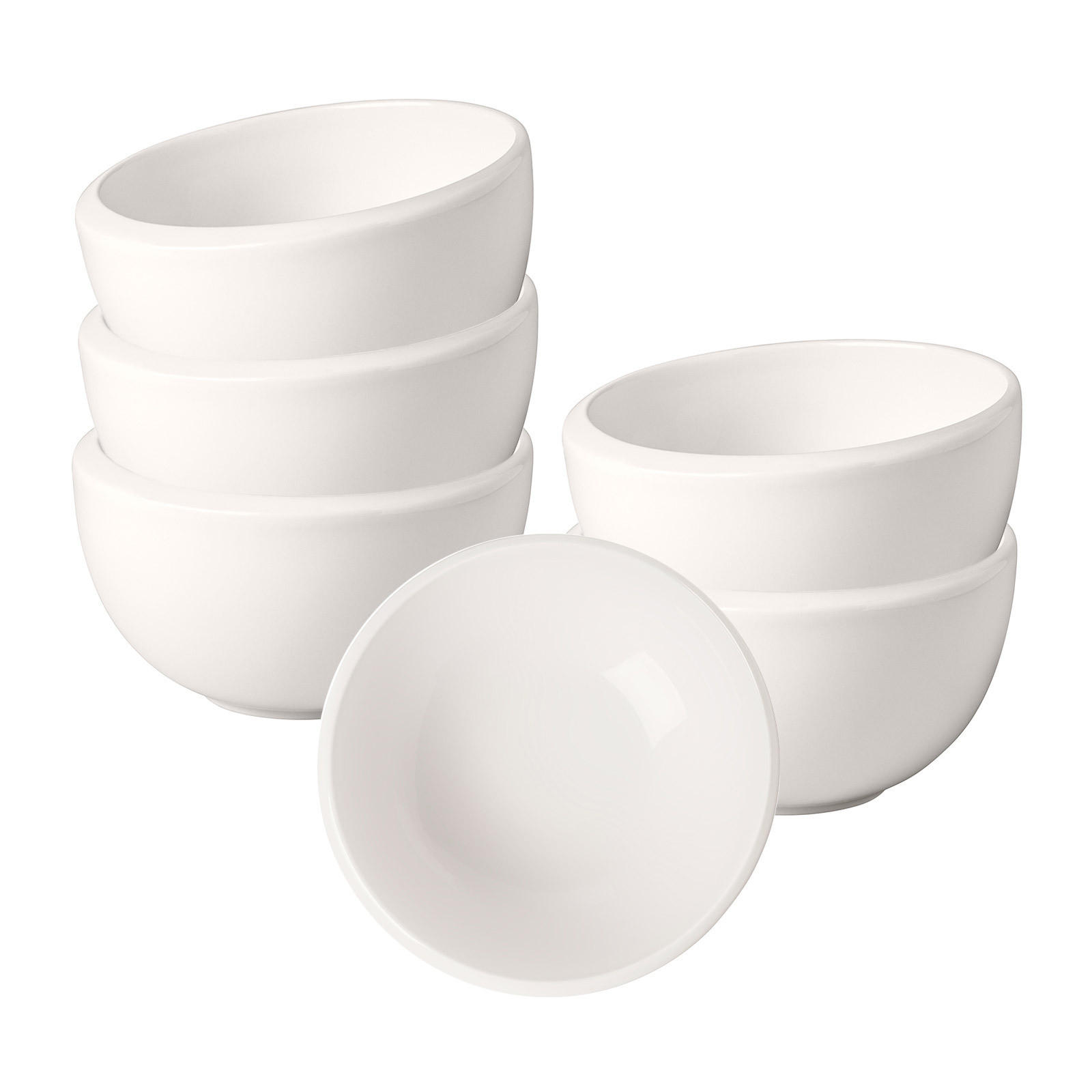 KAFFEETASSE NewMoon weiß 180 ml 6er Set - Weiß, Keramik (0.18L) - Villeroy & Boch