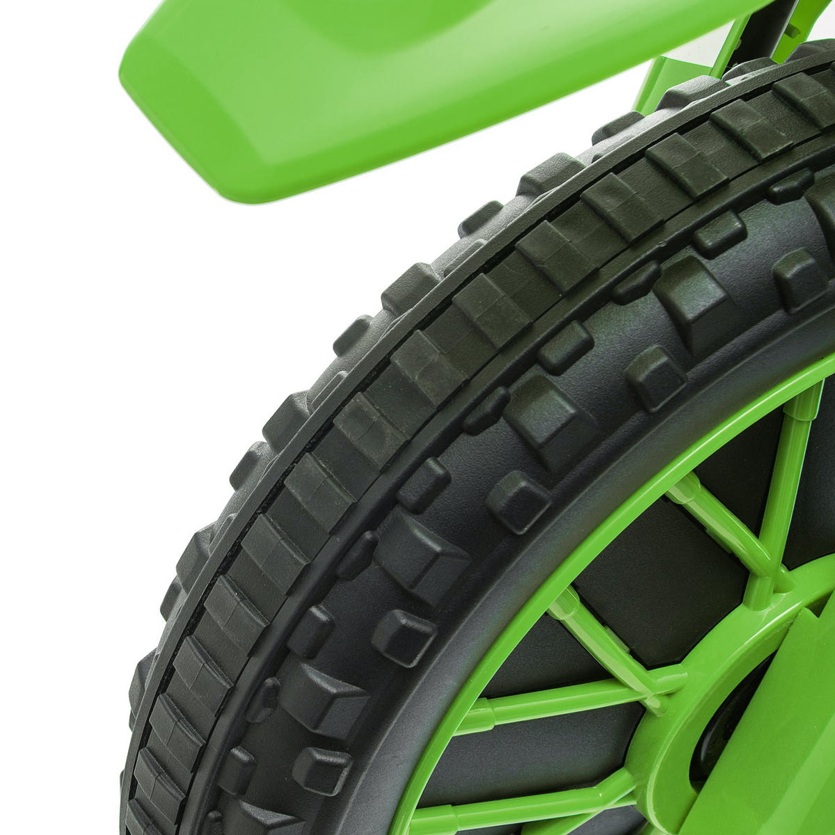KINDERMOTORRAD DE-06110 mit Stützrädern und Soft-Start Grün/Weiß - Grün, Kunststoff/Metall (106.5/51.5/68cm) - ComfortXL