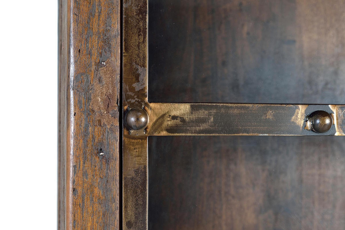 VITRINE aus Holz - Braun, Holz (40/190/90cm) - Giner y Colomer