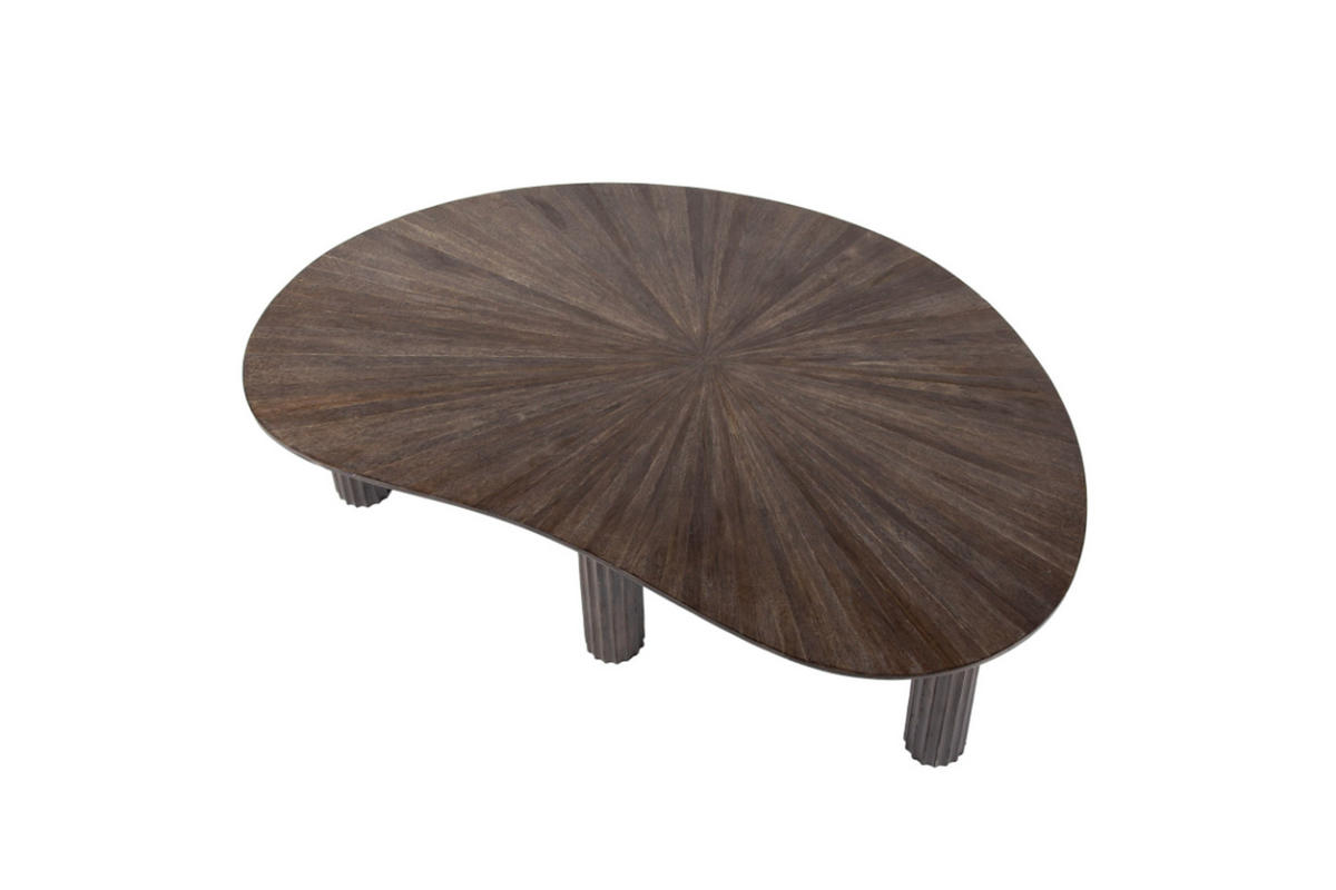COUCHTISCH INKA Braun Teakholz - Braun, Teakholz/Holz (110/68/36cm) - KAWOLA