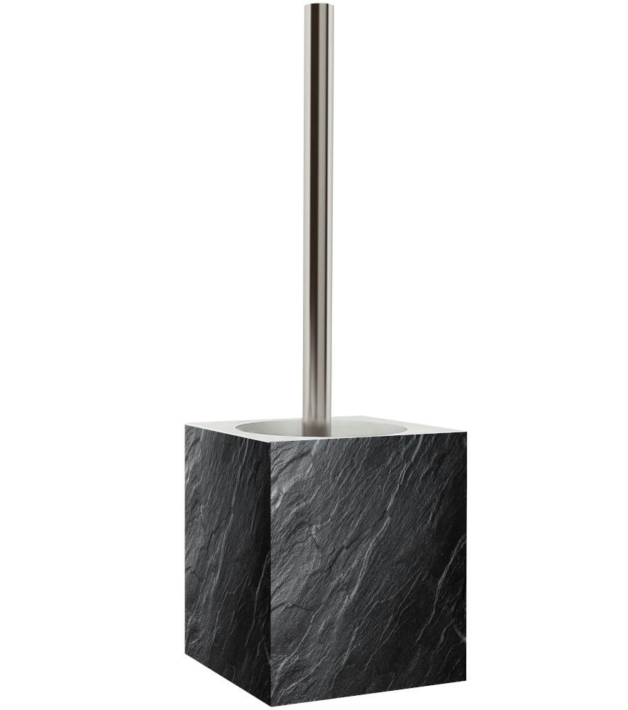 WC-BÜRSTE Granit - Schwarz, Kunststoff (10/37/10cm) - Sanilo
