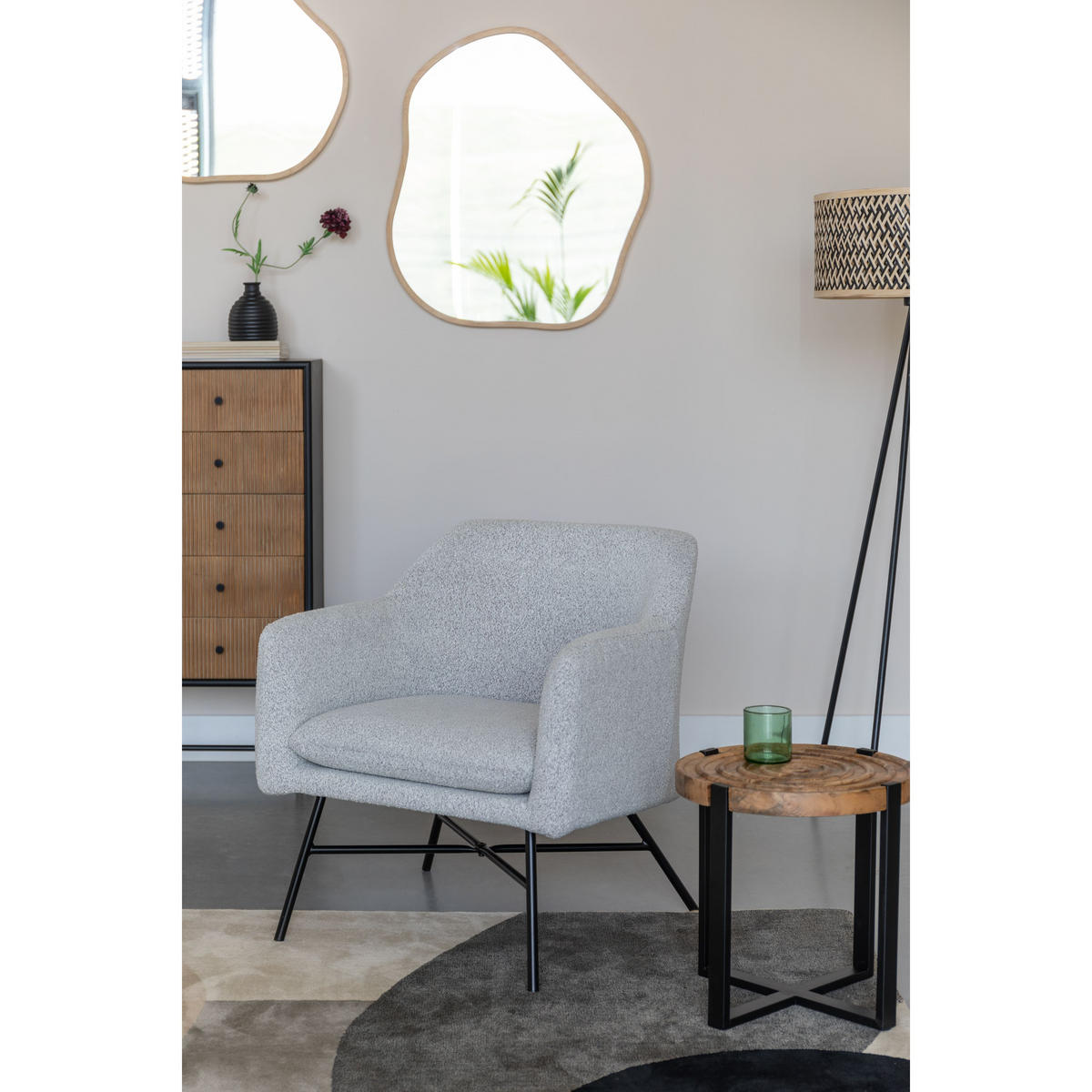 SESSEL Joaz Sessel/ Beige - Beige, Kunststoff (65/73/72cm) - Housecraft Living