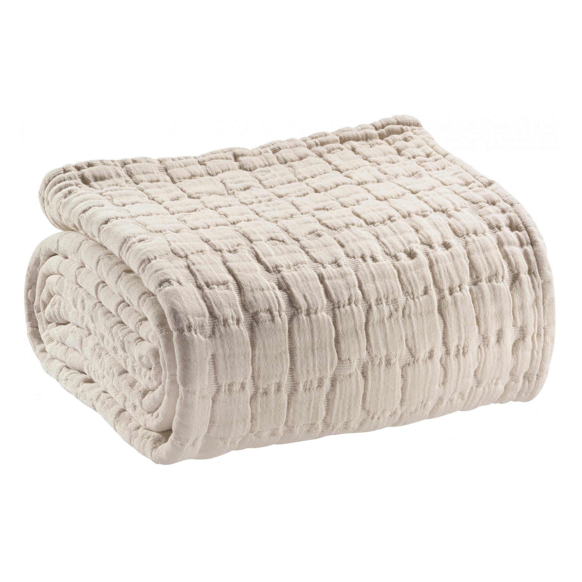 BETTÜBERWURF Swami leinen 180 x 260 cm - Braun, Textil (180/260cm) - Vivaraise