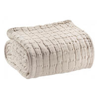 BETTÜBERWURF Swami leinen 180 x 260 cm - Braun, Textil (180/260cm) - Vivaraise