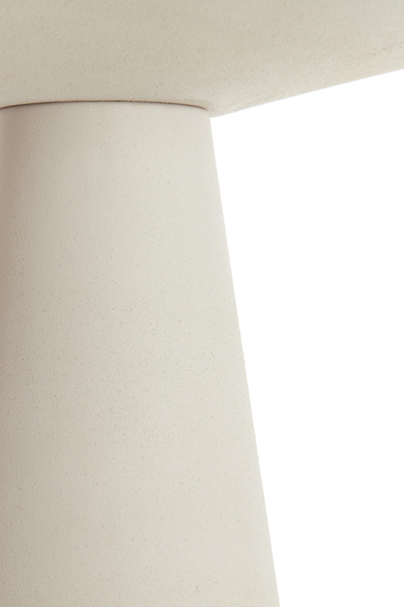 BEISTELLTISCH Abala Weiß 28/28/53 cm - Weiß, Metall (28/28/53cm) - Light & Living