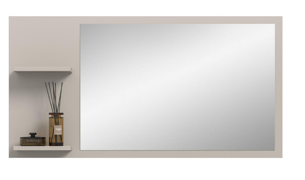 SPIEGEL Luv (B/H/T: ca. 106/55/16 cm) in Kaschmir/Spiegelglas - Kaschmir, Glas (106/55/16cm)