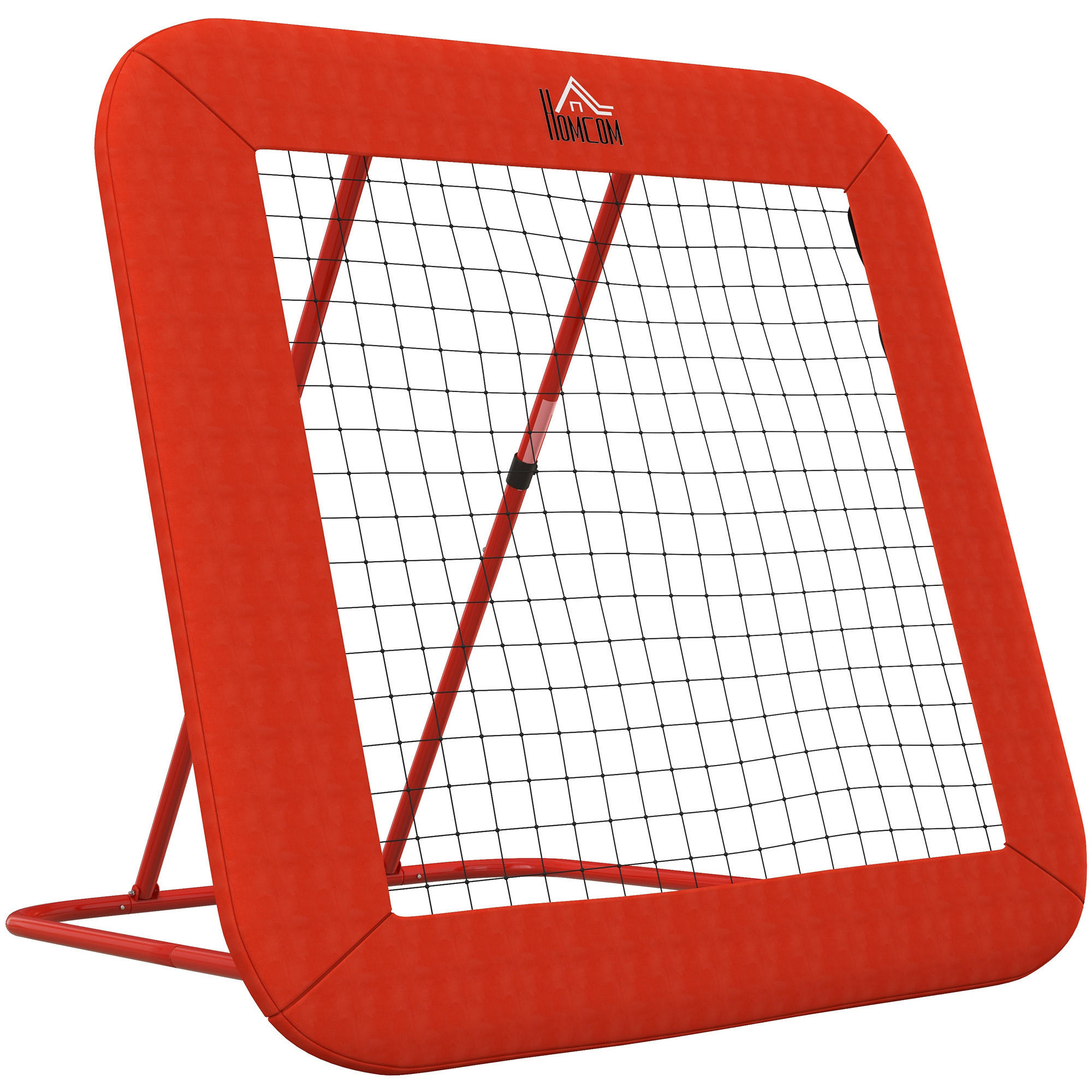 REBOUNDER für Fussball DE-10351 verstellbar, faltbar Rot - Rot, Metall (118/128cm) - ComfortXL