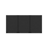 WERKZEUGTAFEL perforiert PAULA - Schwarz, Metall (120/60/1cm) - Jan Nowak