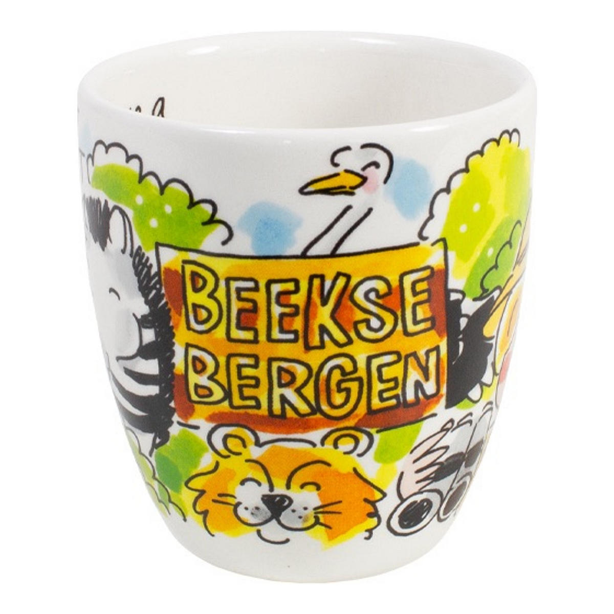 MINI-BECHER Wild im Herzen in Bunt - 200 ml - Multicolor, Keramik (0.2L) - Blond Amsterdam