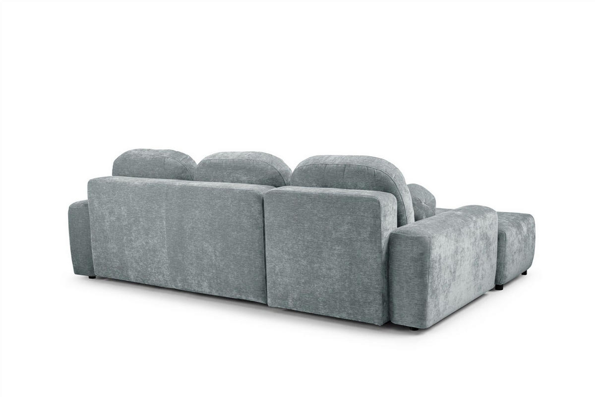 ECKSOFA Argos In Vibe - Blaugrau, Holzwerkstoff/Textil (170/267cm) - Fun Möbel