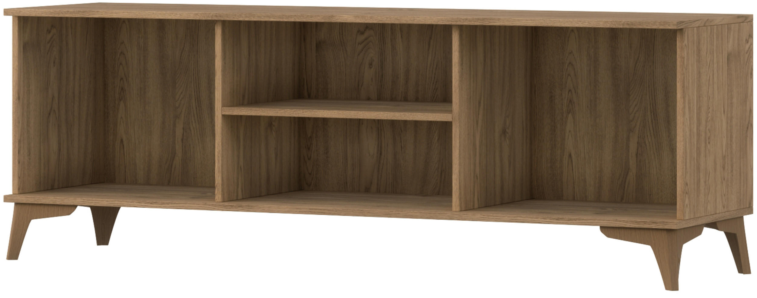 TV-SCHRANK - RTV Entia Artisan - Eiche Artisan, Holzwerkstoff (150/52/40cm) - Möblo