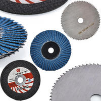 ZUBEHÖR Universal 3-tlg. Set, 76 mm, Aufnahme 10 mm, Diamanttrennscheibe Feinsteinzeug, Fächerschleifscheibe, Sägeblatt Holz - Multicolor, Kunststoff/Metall (10/10/10cm)