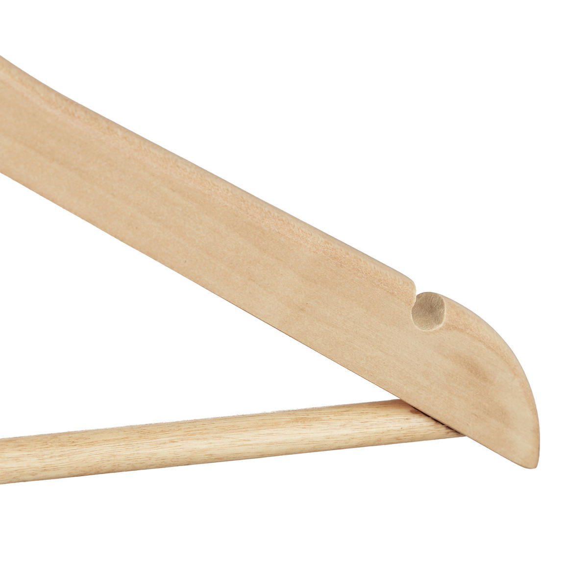 SÚPRAVA vešiakov - svetlohnedá, kov/drevo (44.5/22.5/1.3cm) - Relaxdays