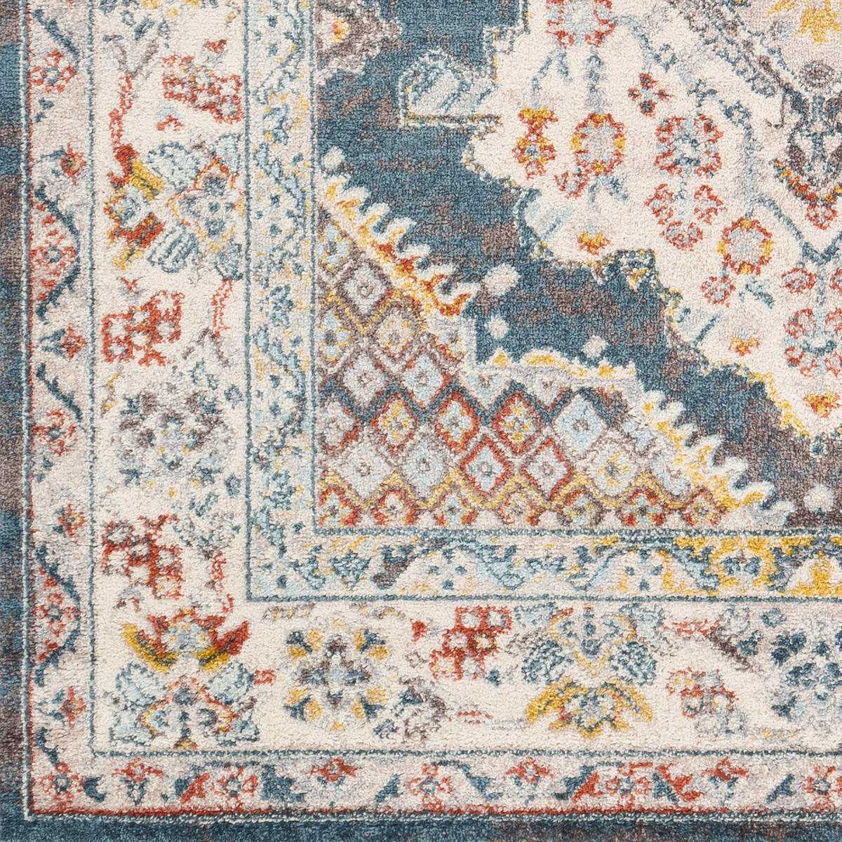 VINTAGE-TEPPICH Jade 160/213 cm Braun - Braun, Textil (160/213cm) - LIVABLISS